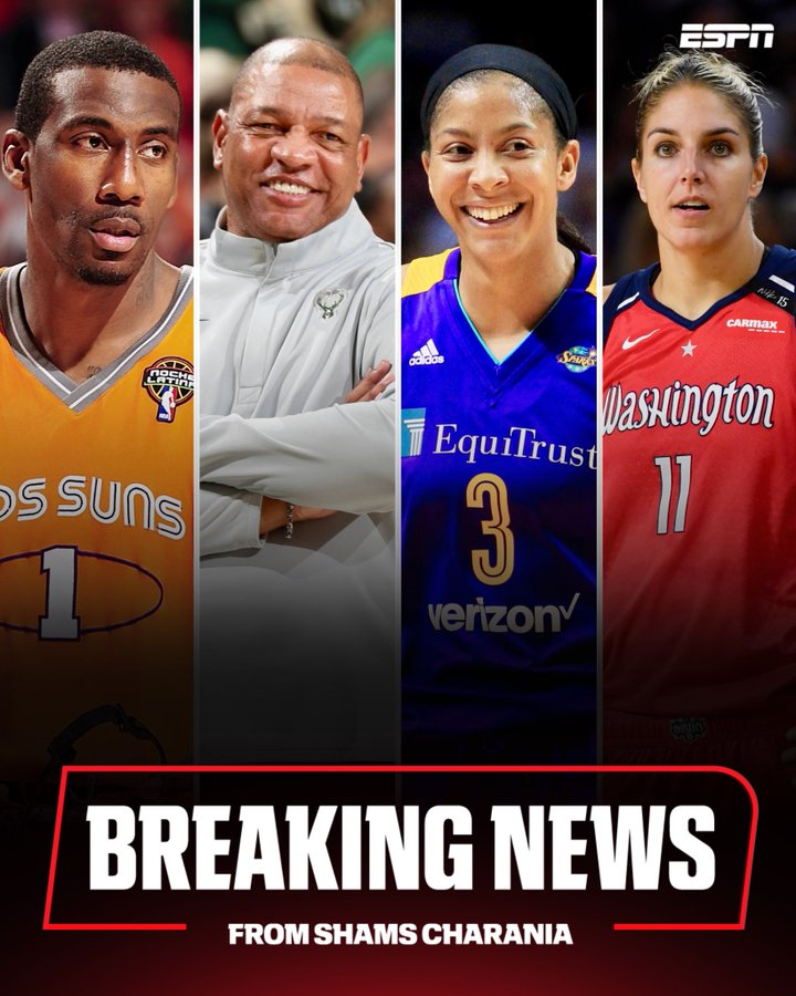 世界杯赛事直播app下载中心-Shams：老里与小斯确定入选篮球名人堂 两大WNBA球星也在列